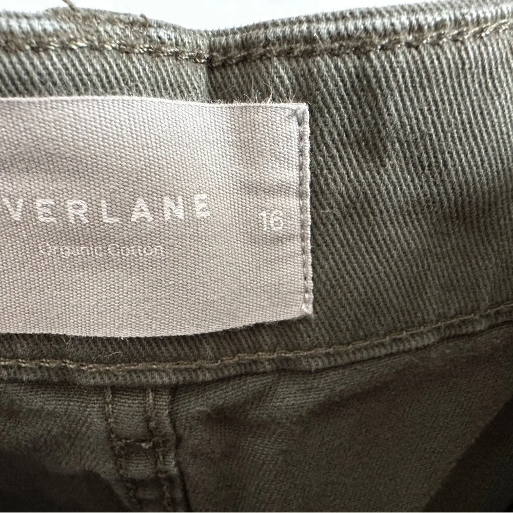 Everlane organic wide-leg pant in kambaba - Picture 4 of 5